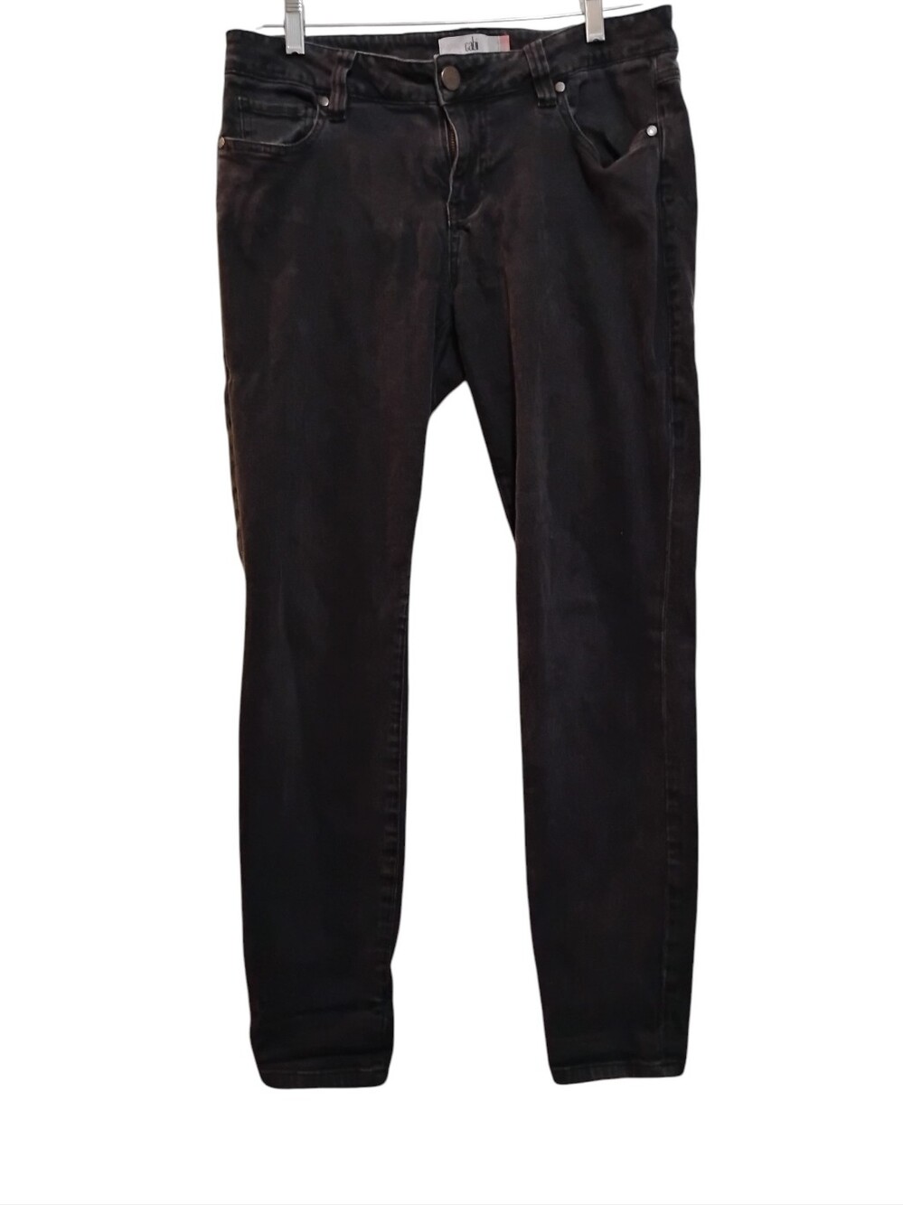 CAbi Jeans Women's Black Chinos Super Skinny Leg 98%cotton 2%soandex